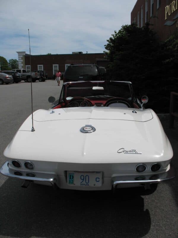 white corvette