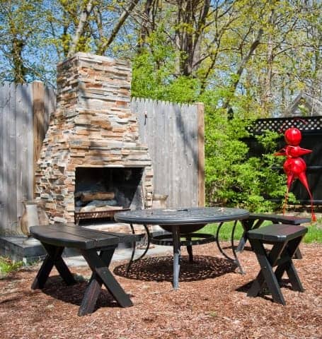 Outdoor Fireplace