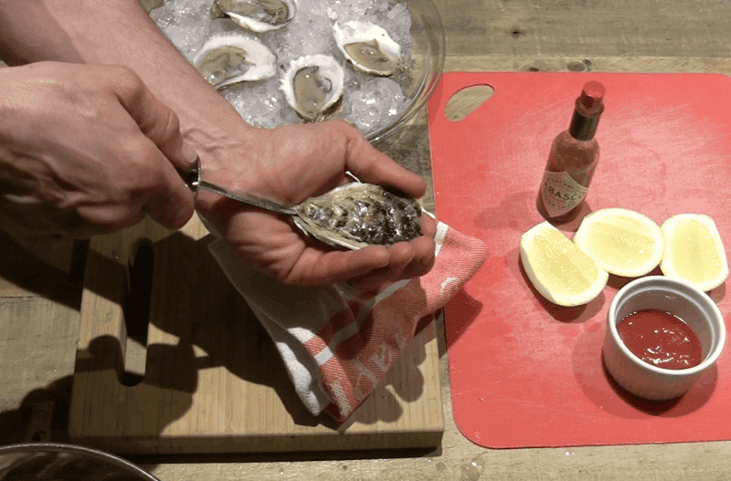 Shuck an Oyster