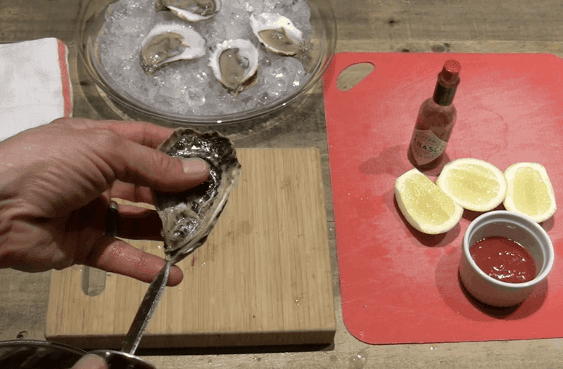 Shuck an Oyster