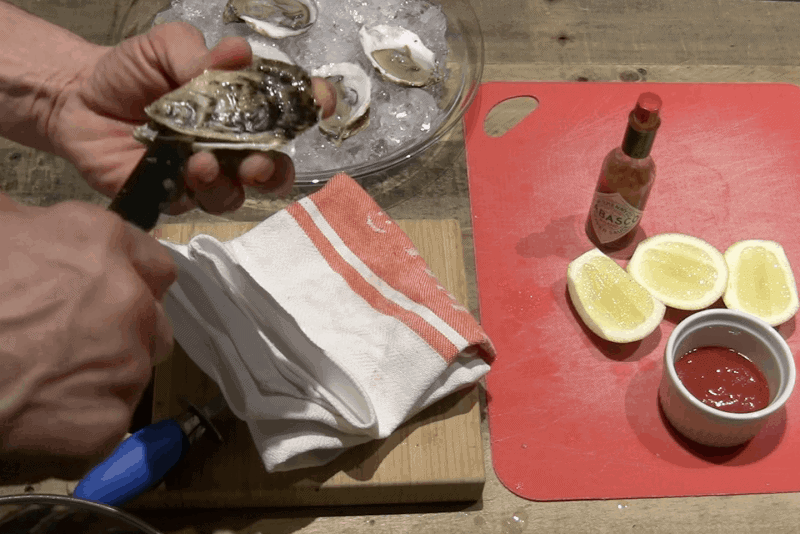 Shuck an Oyster